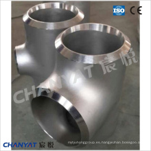 En / DIN 1.4571, X6crnimoti17122 Bw-Fitting Stainless Steel Welded Tee